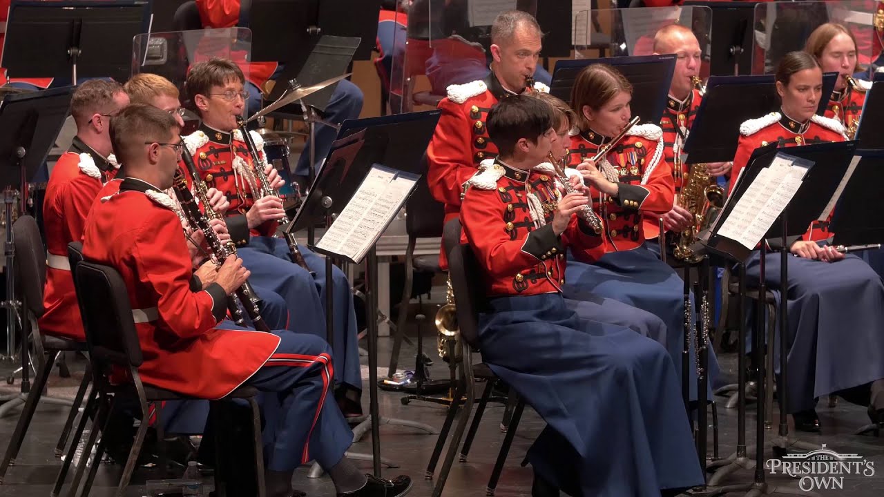 GRAINGER Lincolnshire Posy: 3. Rufford Park Poachers - "The President's Own" U.S. Marine Band