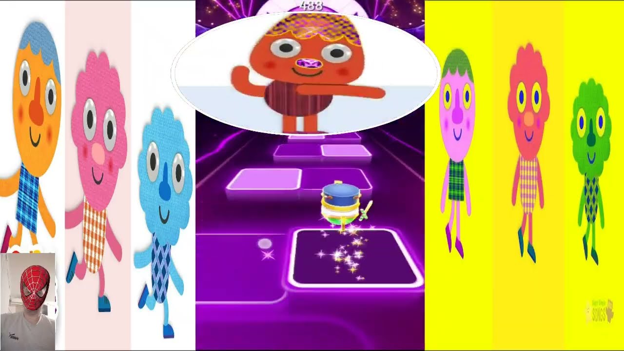Walking Walking Noodle & Pals Super Simple Songs Puzzle Top Tiles Hop