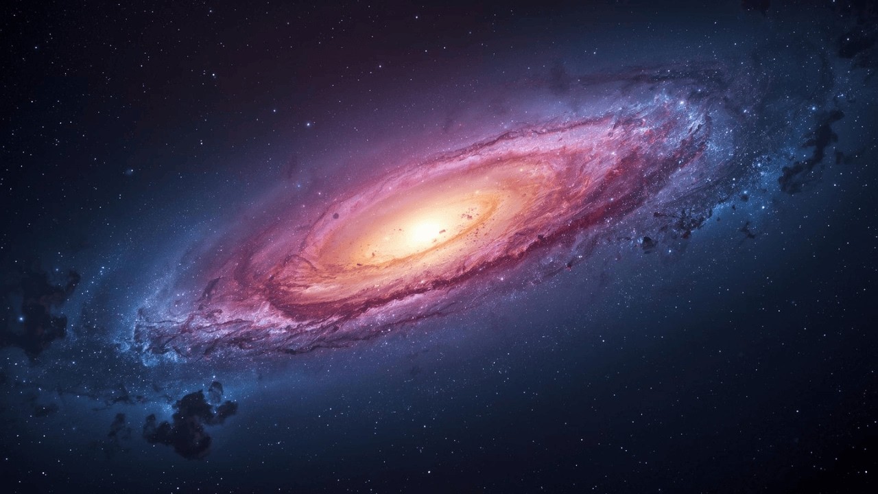 Galaktische Stille 4K HDR 🌌 | Kosmische Entspannung & Tiefer Weltraumklang (108 Minuten)