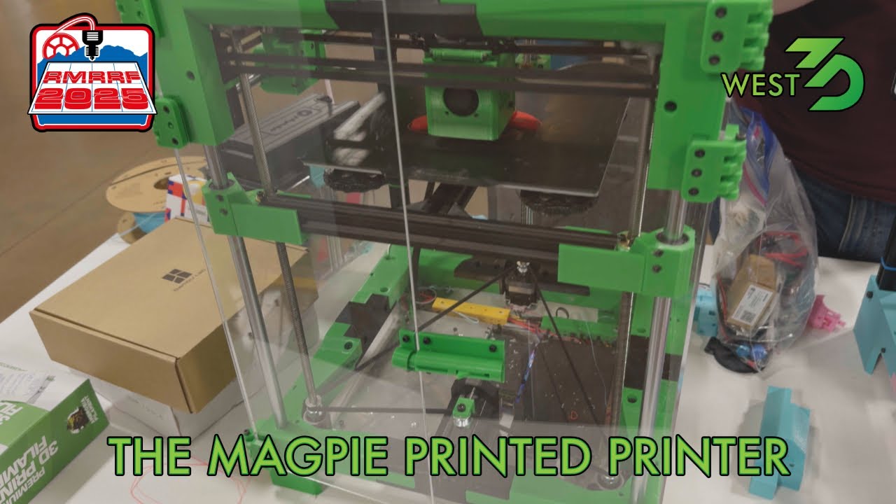 West3D at RMRRF 2025 with the Magpie Printer