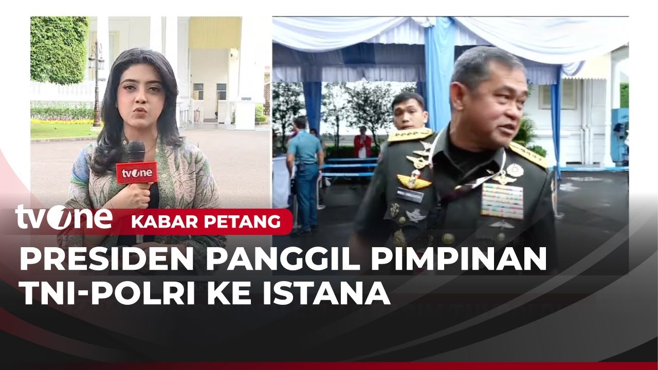 Presiden Prabowo Gelar Rapim TNI/Polri di Istana | Kabar Petang