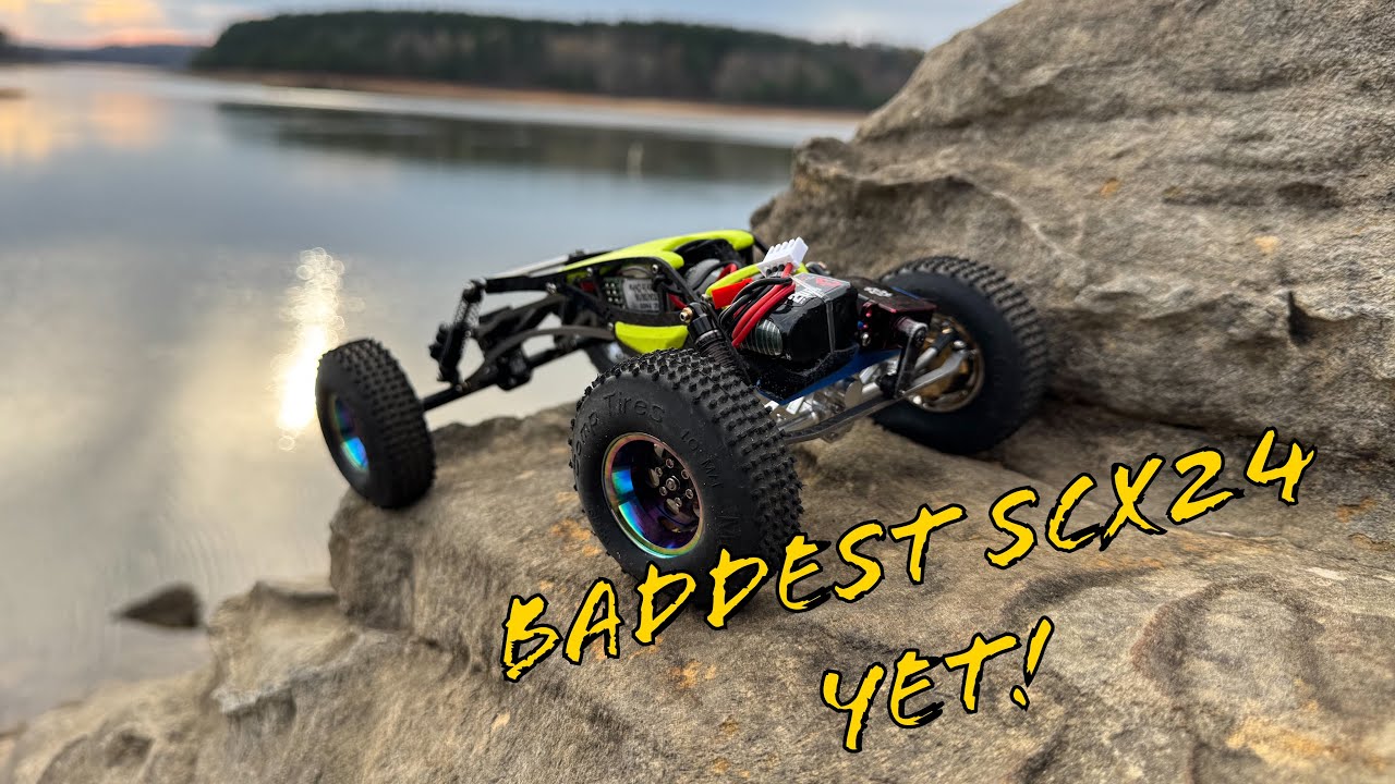 Baddest SCX24 EVER! Prophet Designs Pro Spec! Dlux transmission first run