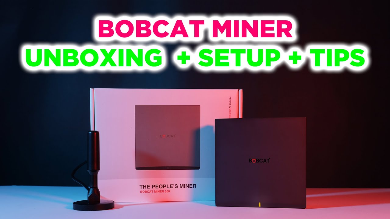 Bobcat Helium Miner step by step unboxing, installation, phone pairing and setup tips. ($HNT)