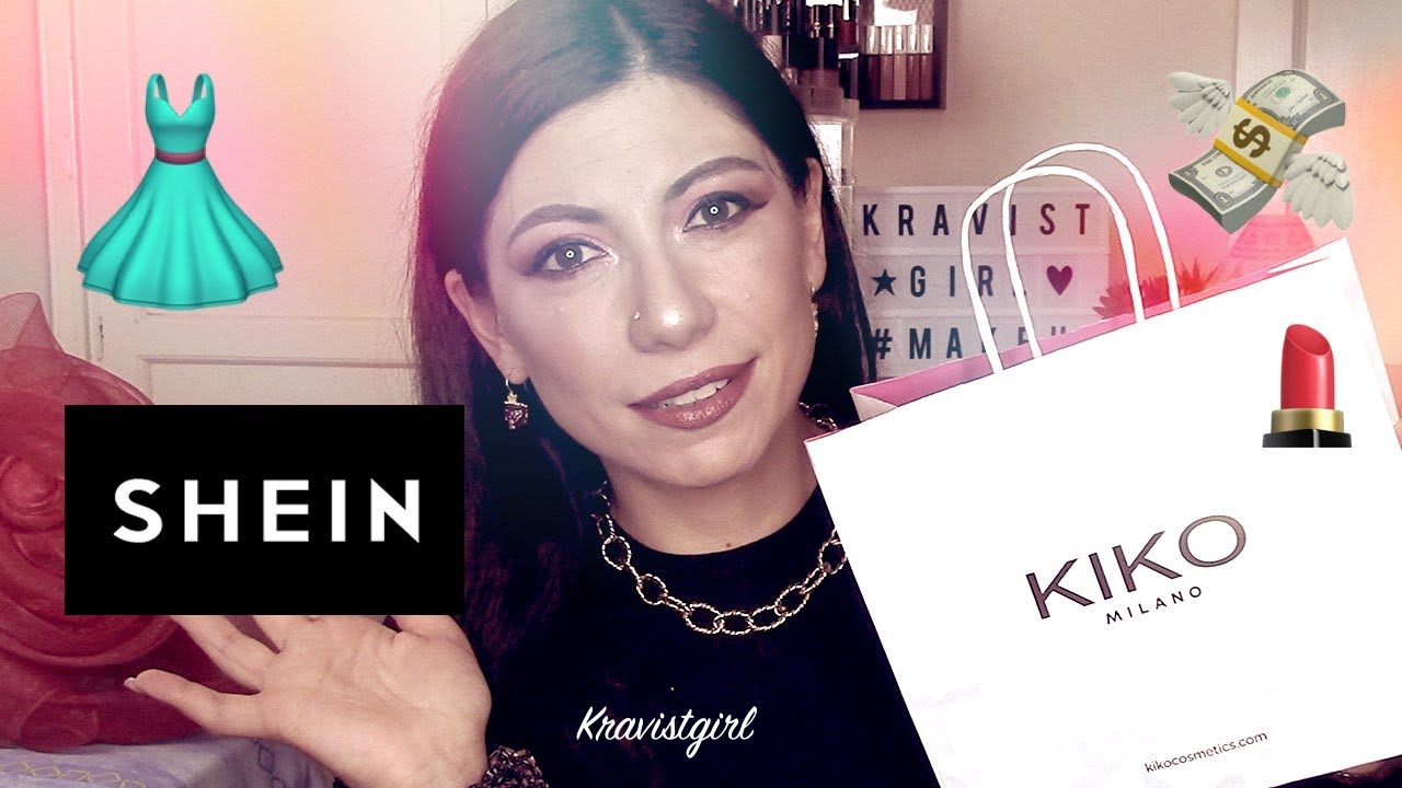 Try on haul Shein e Haul Kiko!! 👗💸🔝💄Kravistgirl