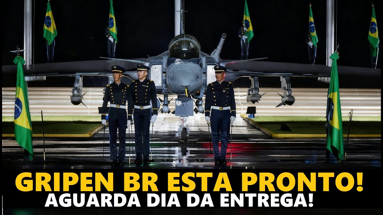 GRIPEN NACIONAL já esta PRONTO! Aguarda dia da ENTREGA!