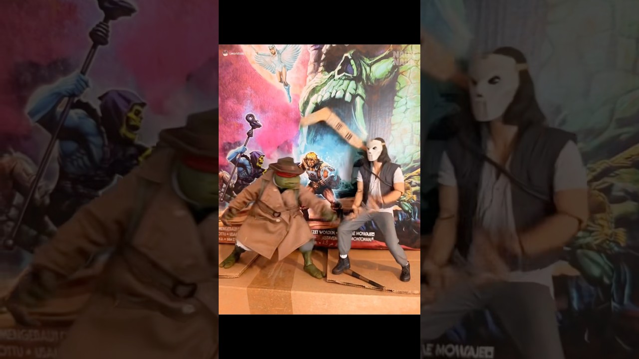 Raphael vs Casey Jones TMNT