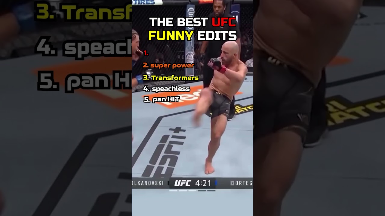 THE BEST UFC FUNNY EDITS🤣🤣 #rankingmemes #ufc #memes