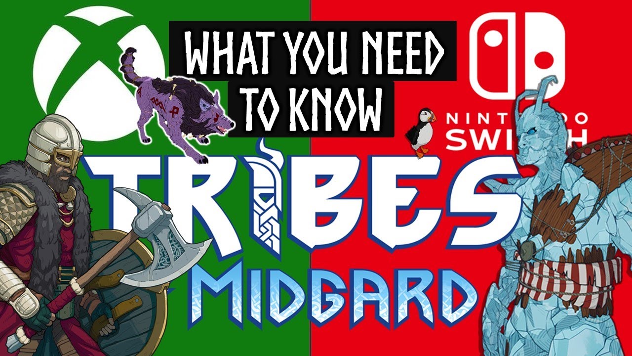 TRIBES Of MIDGARD Explained For XBOX/SWITCH Players! Multiplayer, Survival 2.0, Saga Mode Season 3!