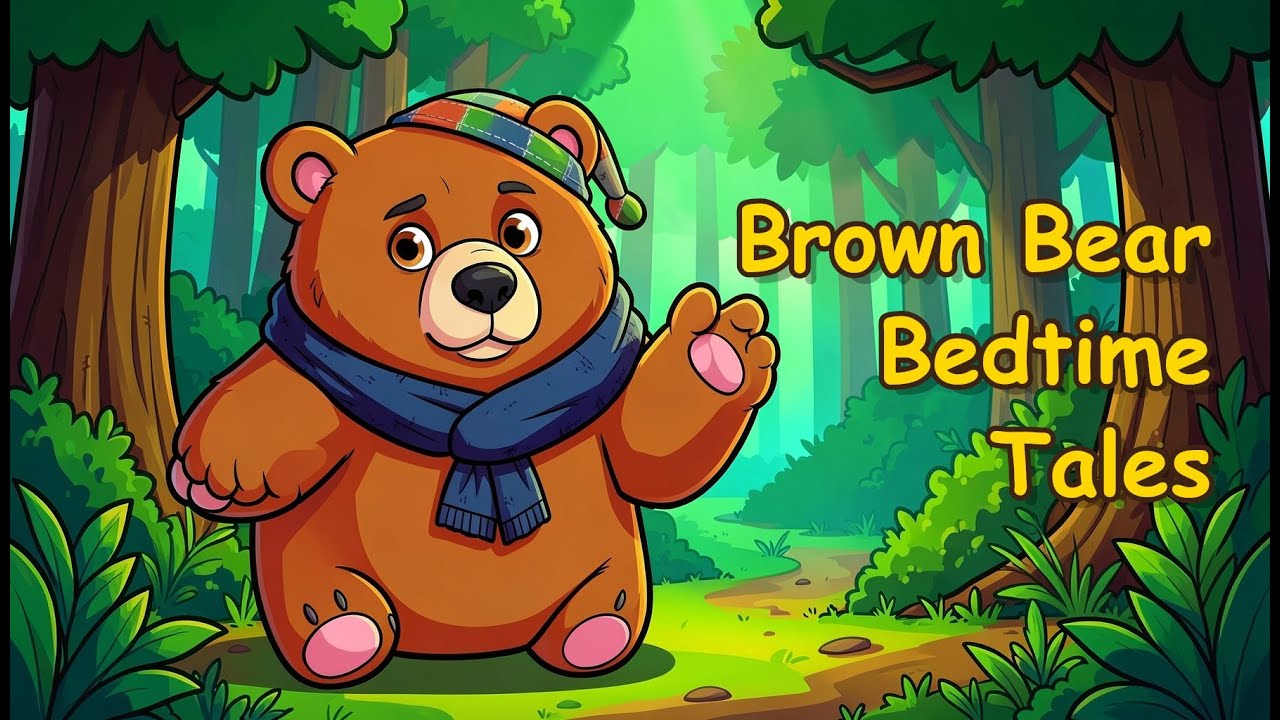 Brown Bear Bedtime Tales | Gentle Bedtime Story
