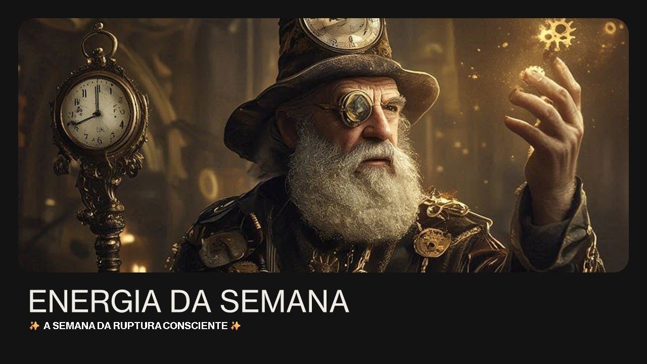 ✨ A SEMANA DA RUPTURA CONSCIENTE ✨Quando a verdade pesa mais do que o conforto.