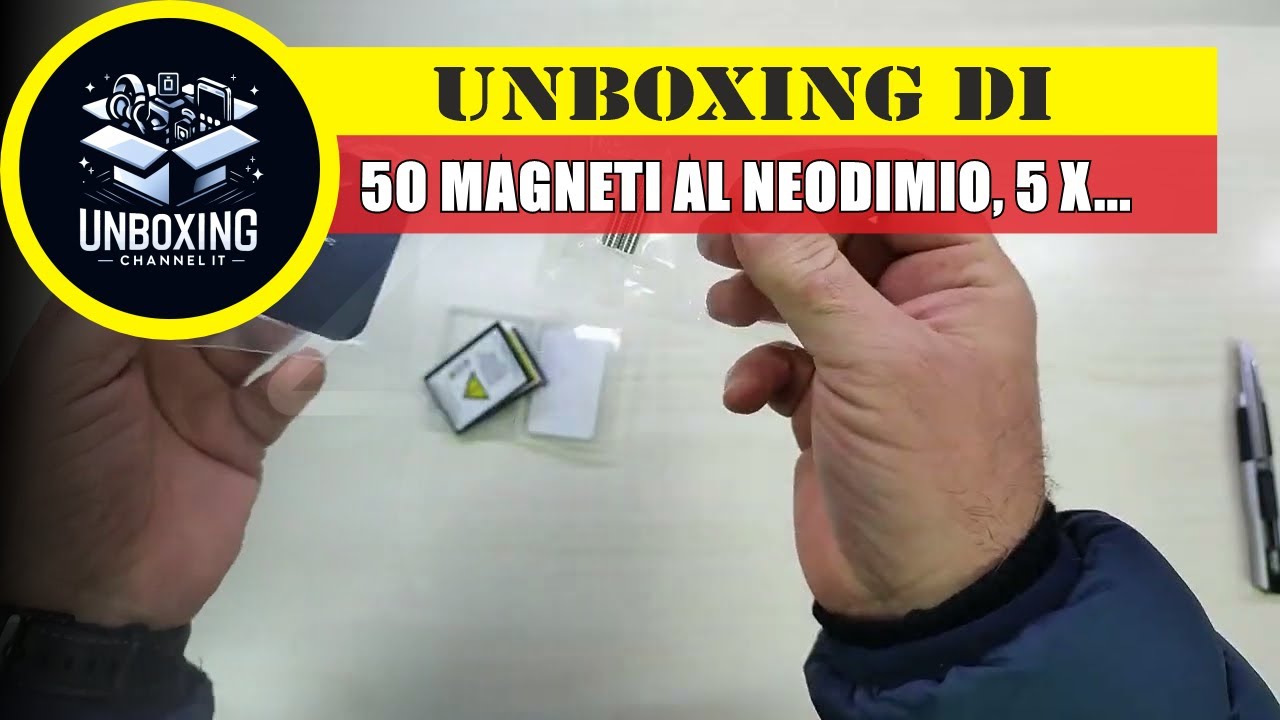 50 magneti al neodimio, 5 x 1 mm - Magnetpro