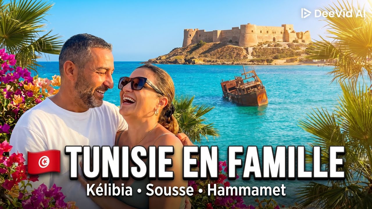 VLOG Tunisie été en famille.