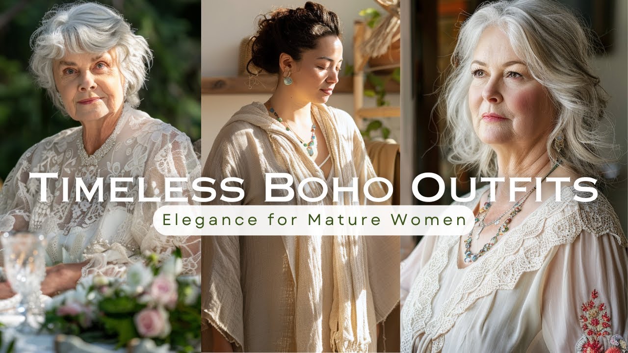 Boho Style for Women Over 60: Effortless Elegance and Outfit Ideas