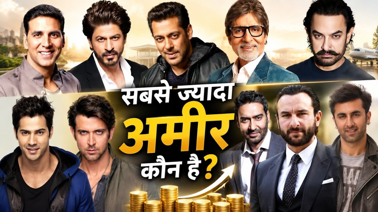 Top 10 Richest Actors Of Bollywood 2021 | बॉलीवुड के सबसे अमीर एक्टर्स