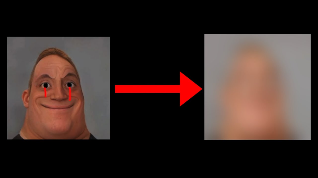Mr Incredible Becoming Unscary Scary Unscary but it's Scary but it's Unscary
