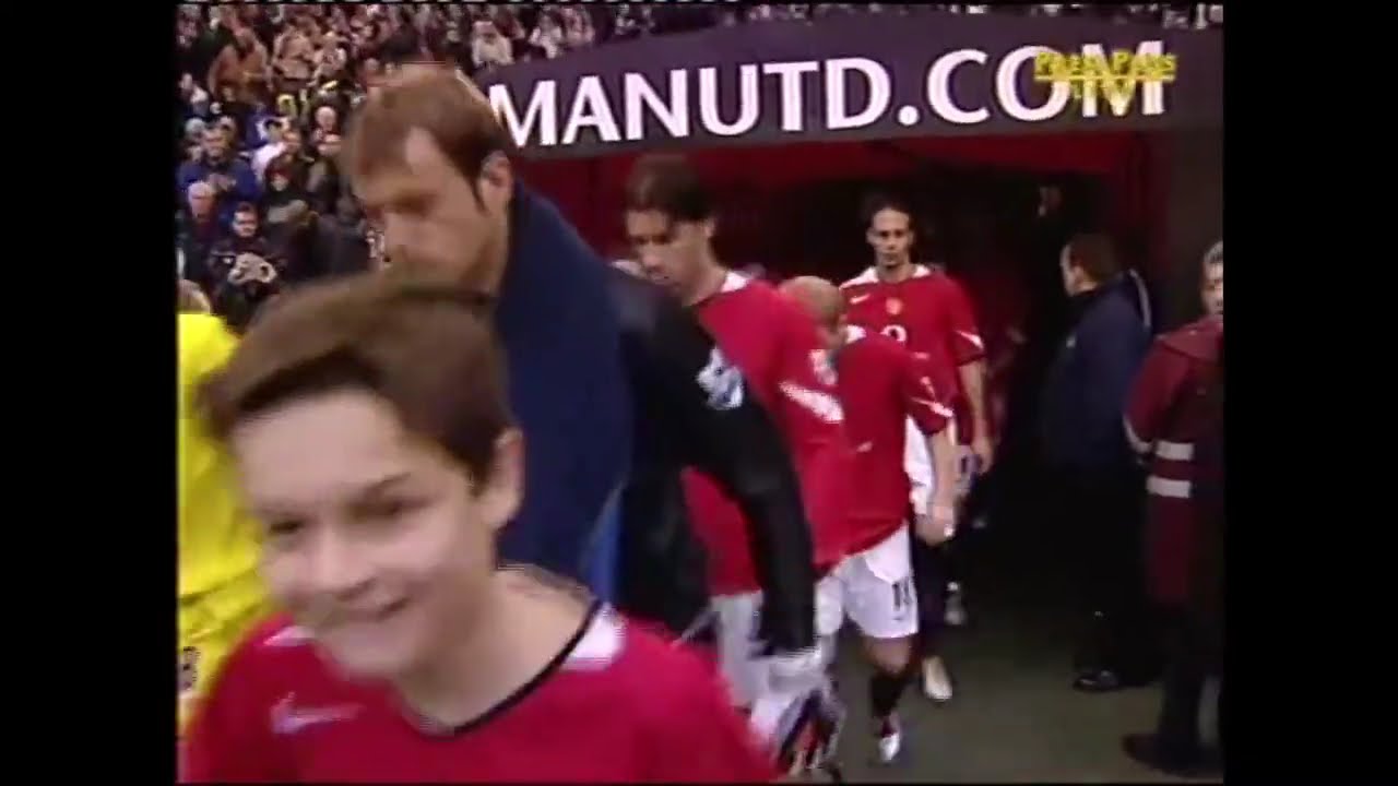 2004/05 Manchester United v Charlton Athletic (Full Match)