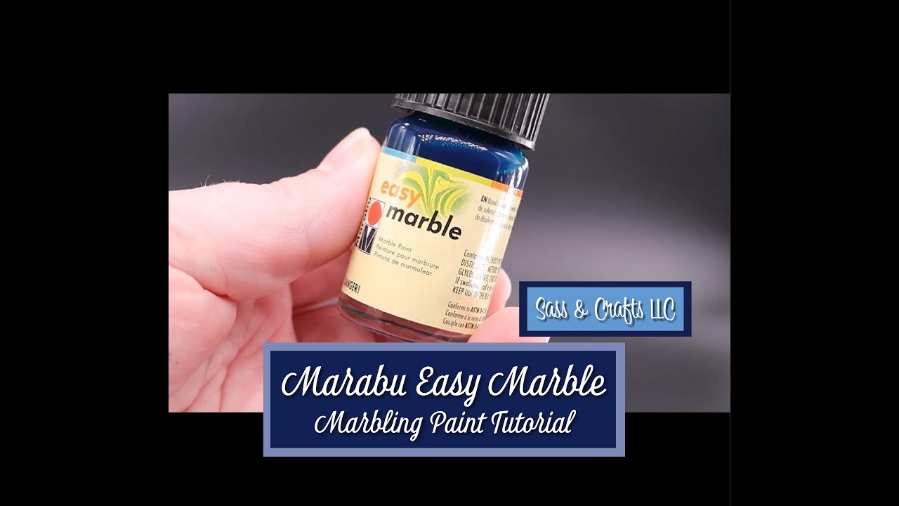 Easy Marble Marbling Paint Tutorial