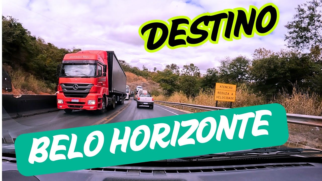 Saindo de Vitória da Conquista BA a Belo Horizonte MG