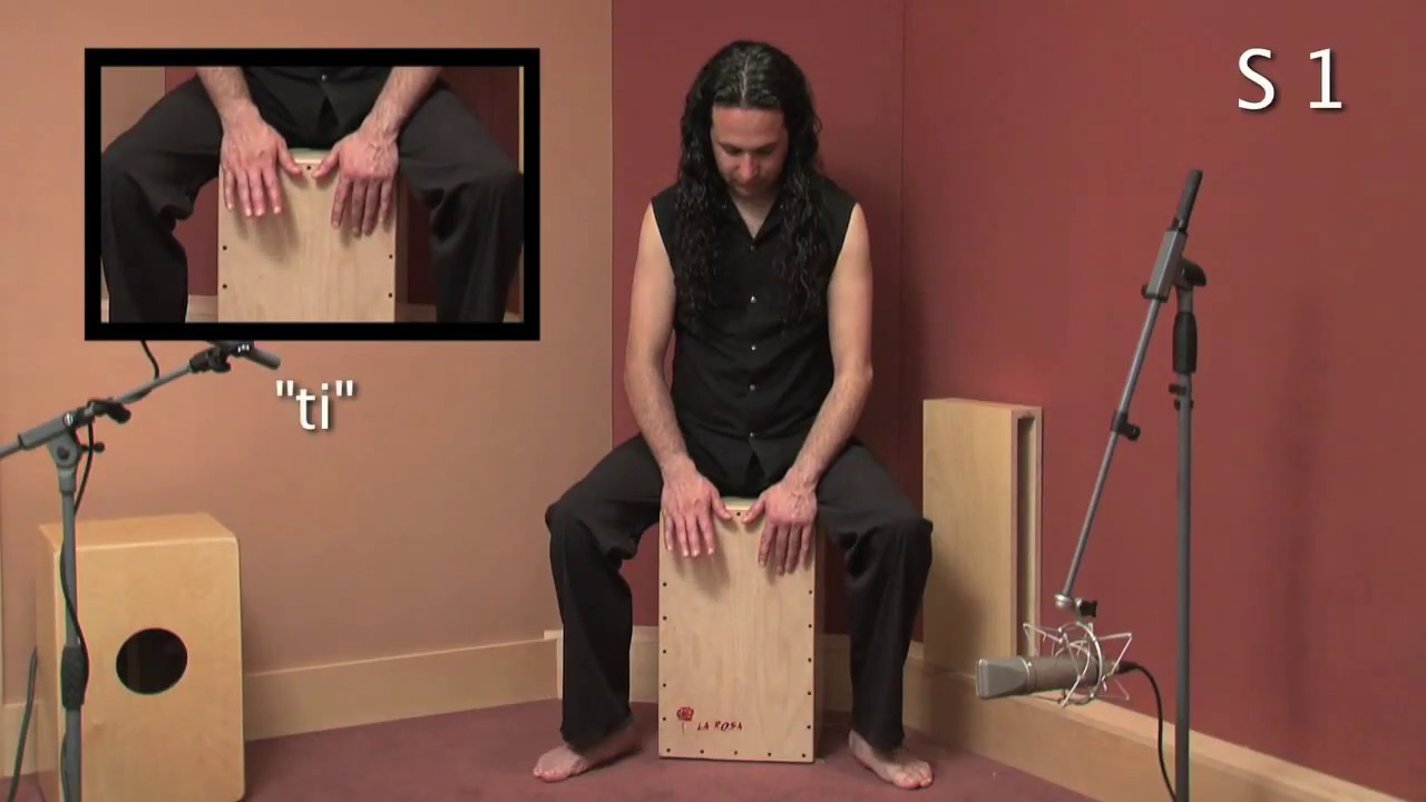 Cajon (1/3) técnica española POSTURA Y SONIDOS / POSTURES AND SOUNDS Spanish technique