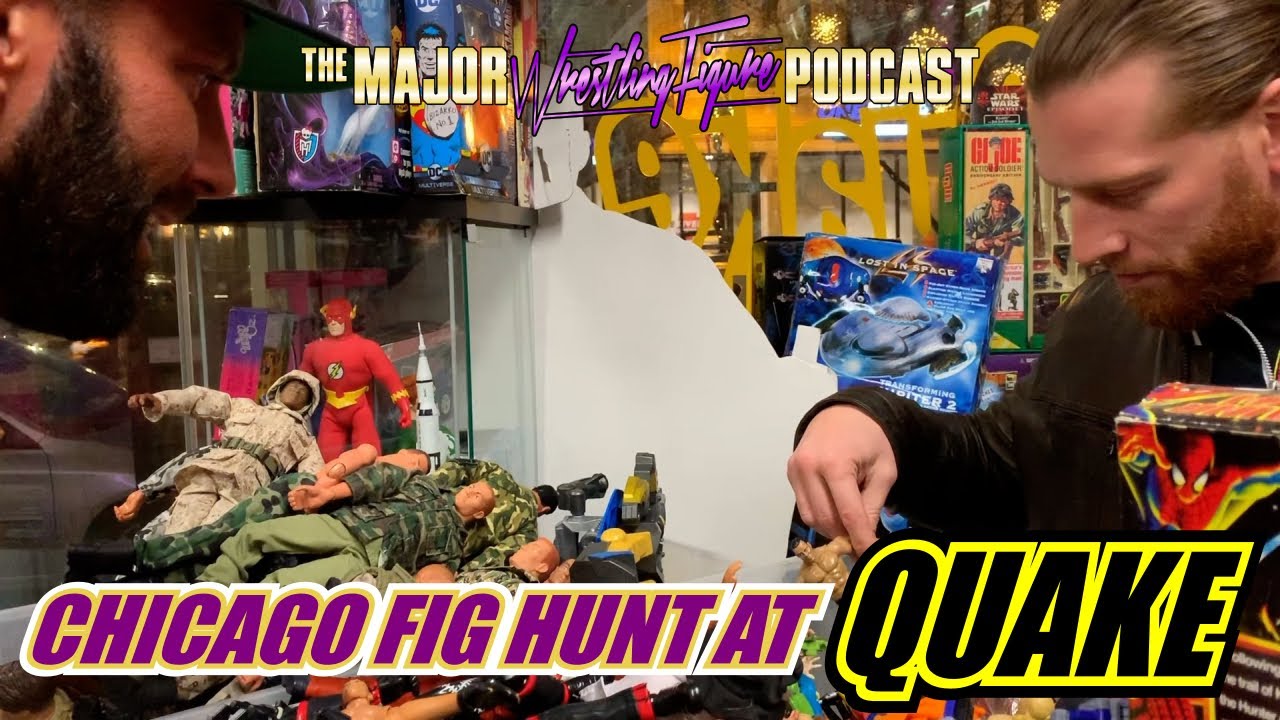 Chicago Fig Hunt at Quake Major Wrestling Figure Pod