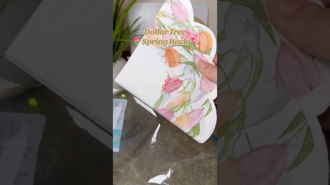 Весенний лайфхак от Dollar Tree #dollartree #dollartreehack #hack #viral #shortsvideo