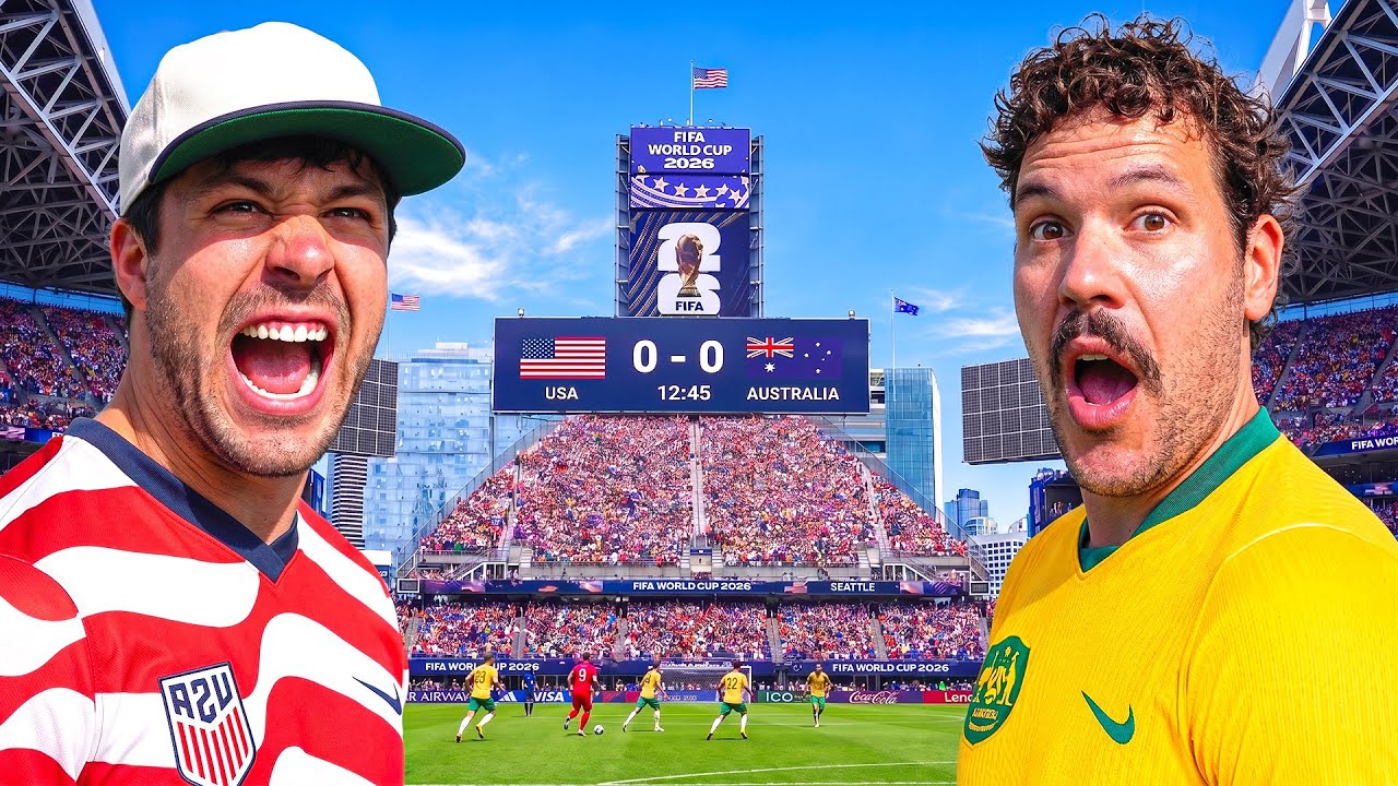 USA vs Australia at the World Cup!