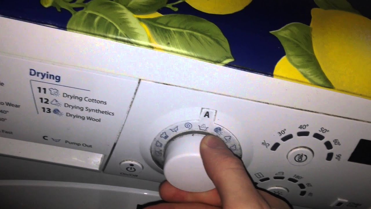 My Auntie Shirley's Hotpoint Aquarius+ WDF740 Washer/Dryer overview