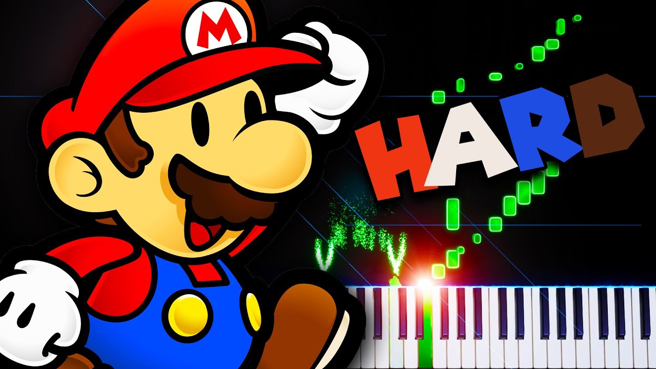 The Ultimate Show (from Super Paper Mario) - Piano Tutorial