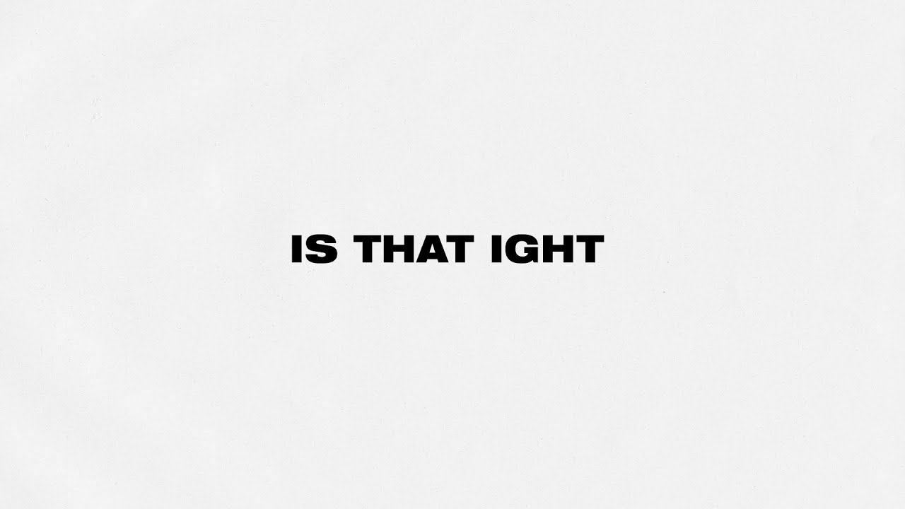 Jack Harlow - Is That Ight [Official Lyric Video]