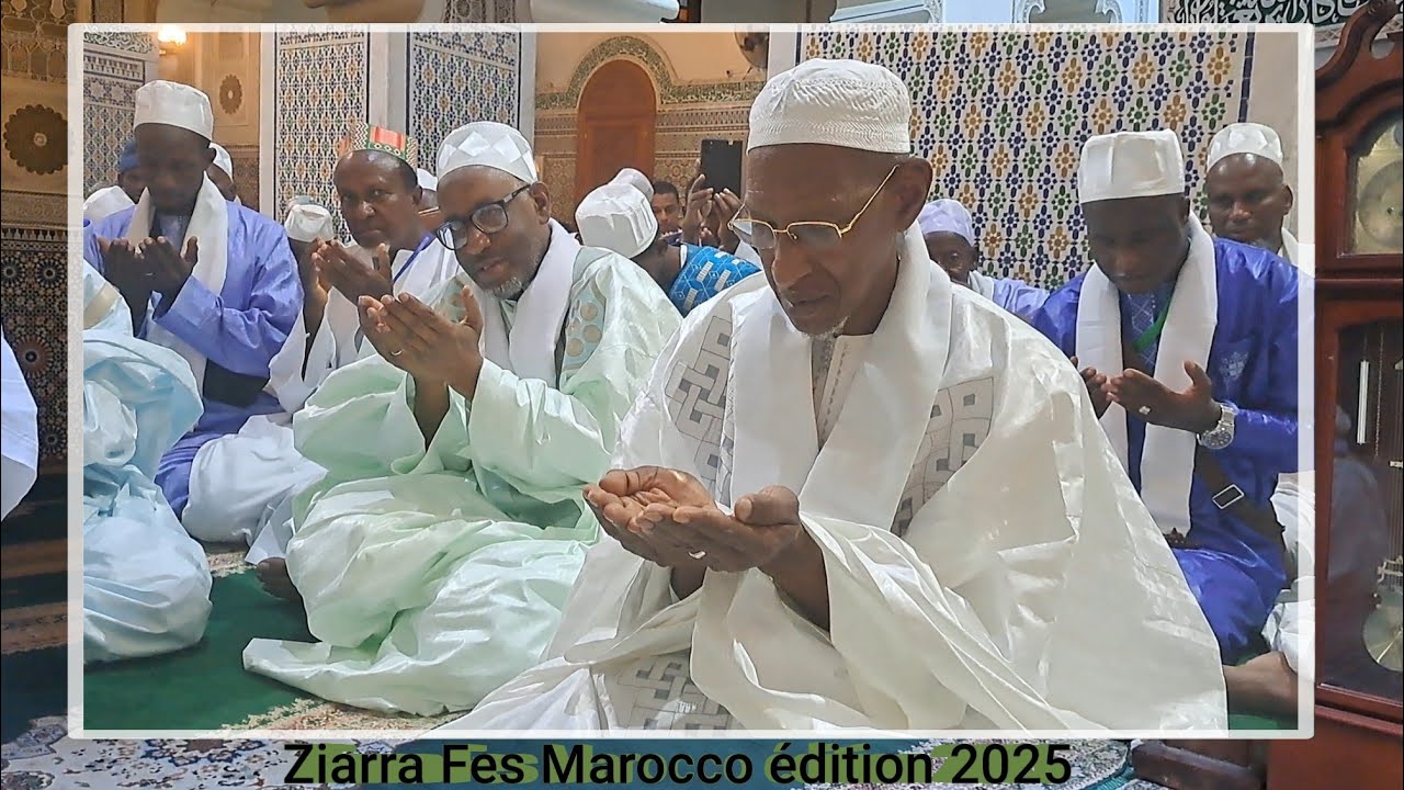 ZIARRA FES CHEIKH AMADOU  TIDIANE CHERIF RAT. MAROCCO  &Eacute;DITION 2025 
