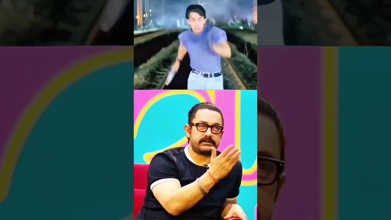 Aamir Khan remembering train sequence in Ghulam 😯🔥