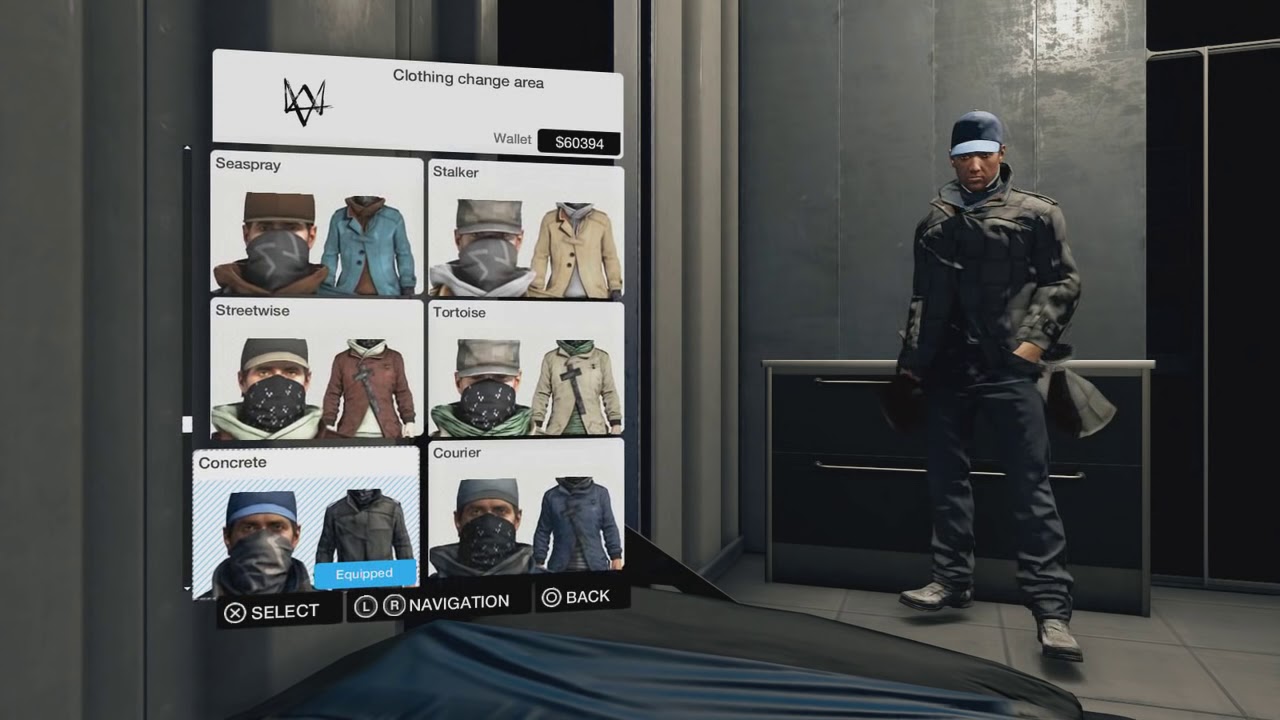 Watch Dogs - ALL Outfits Showcase