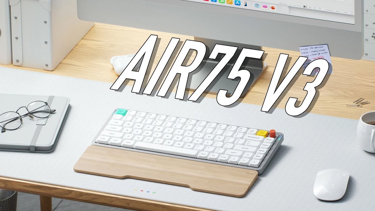 NuPhy Air75 V3 - МОЯ ОСНОВНАЯ РАБОЧАЯ КЛАВА (#nuphy #lofree #air75 #mechanicalkeyboard)