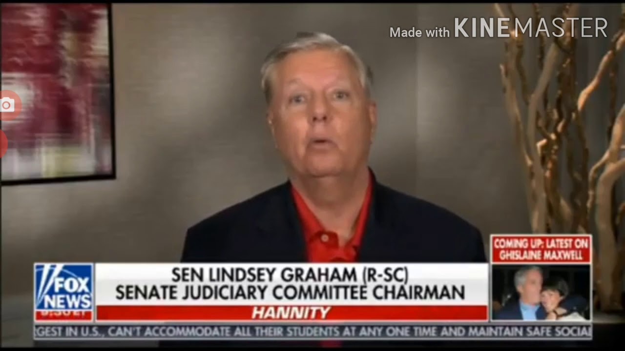 Lindsay Graham says bad word live on Fox