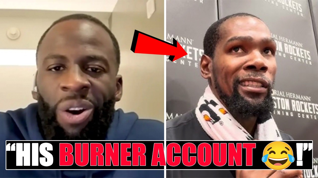 Draymond CALLS OUT Kevin Durant For DUCKING SMOKE about his burner account! KD