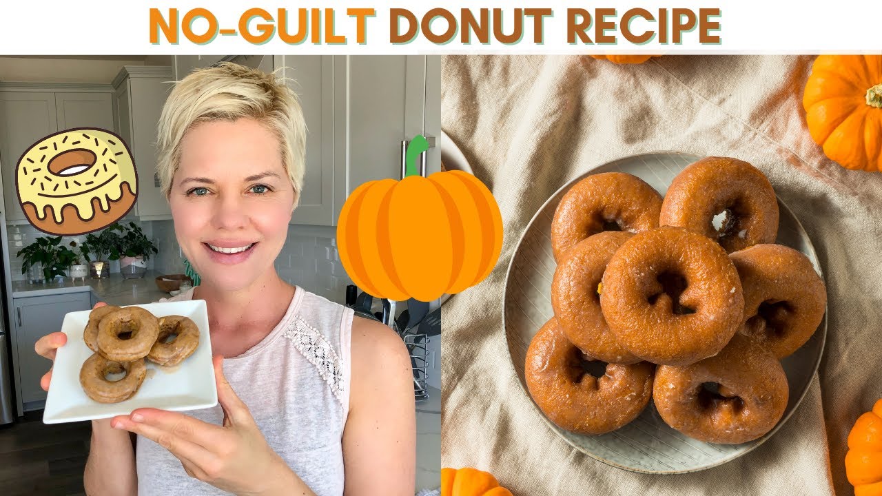 Vegan and Gluten Free Baked Pumpkin Donuts