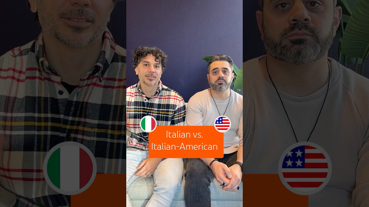 Italian vs. Italian-American