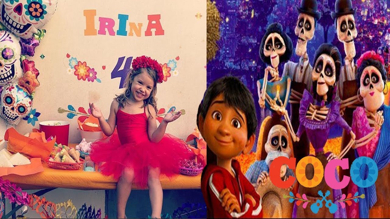 🎂 ¡LA MEJOR FIESTA de CUMPLEAÑOS SORPRESA de IRINA! 🎉 Temática Película Coco Pixar Disney!