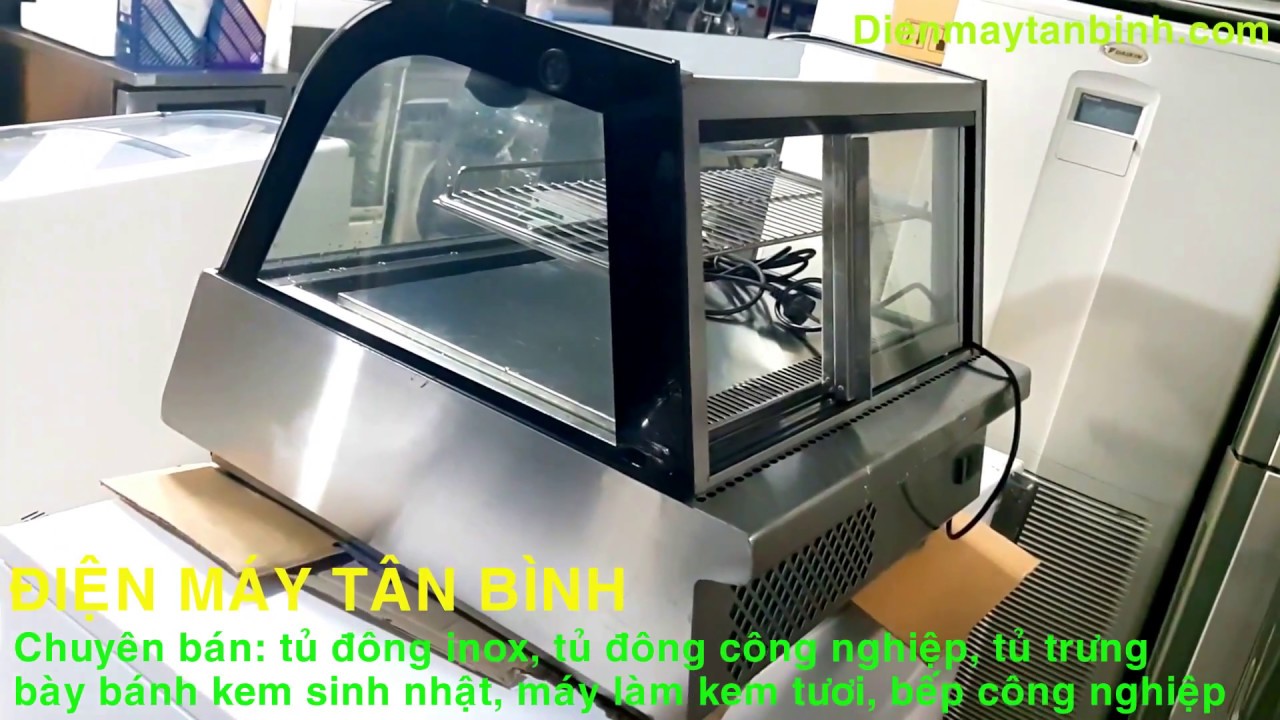 B&aacute;n tủ Berjaya DC-211 b&aacute;nh kem Gato, Sushi cũ mini đặt b&agrave;n nhỏ nhất