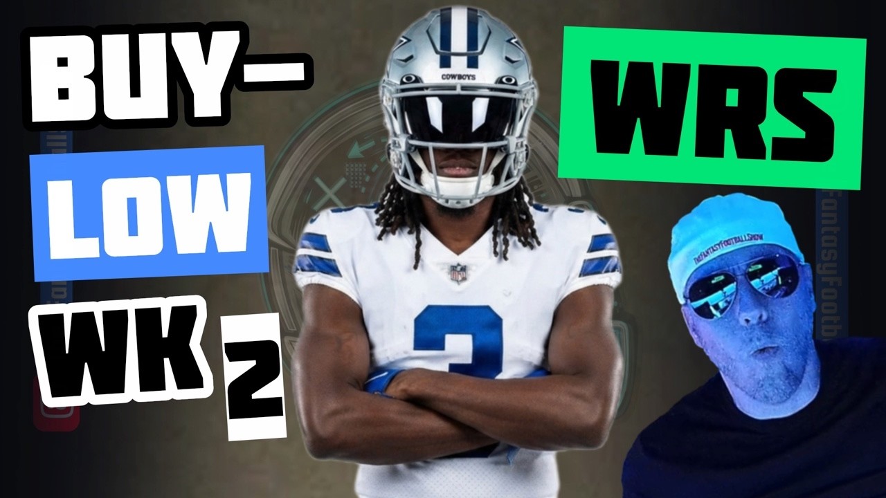 10 Wide Receivers to BUY-LOW for Week 2