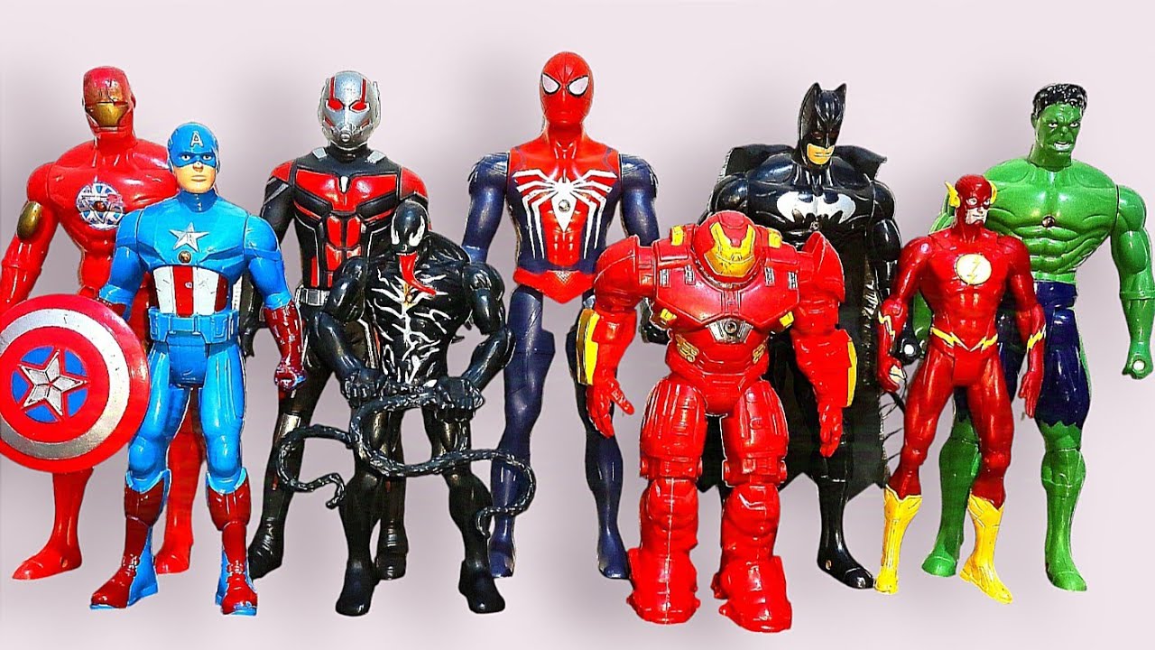 AVENGERS SUPERHERO STORY, SPIDERMAN, HULK, IRONMAN, CAPTAIN AMERICA, VENOM, SUPERMAN, ANTMAN, THOR