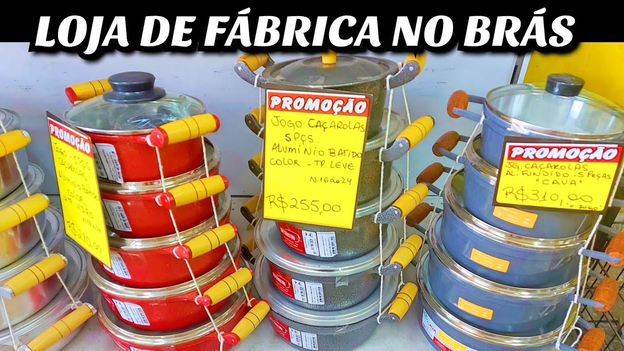 LOJA DE FÁBRICA NO CENTRO DO BRÁS