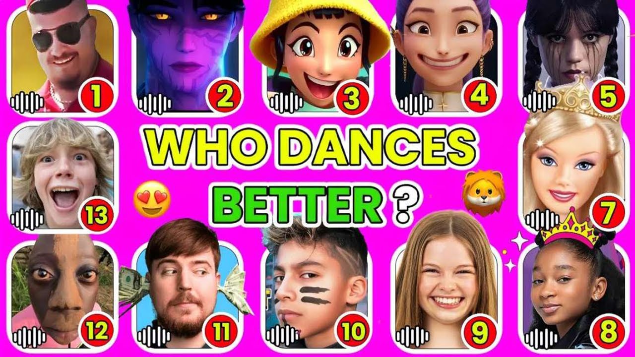 Guess K-Pop Demon Hunters Movie Character & MEME by Emojis🤩🎵Like Nastya,MrBeast, Rumi,Zoey|Deep Quiz