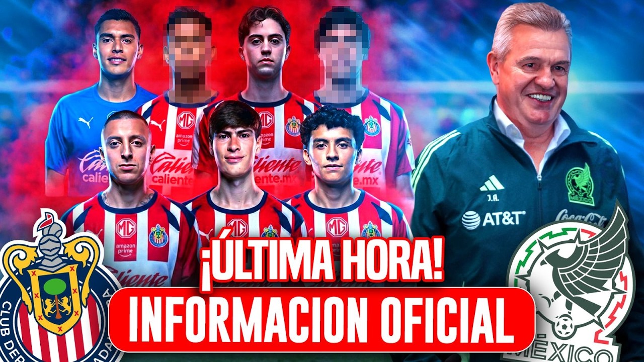 ULTIMA HORA! INFORMACIÓN OFICIAL / CHIVAS DE NUEVO ES BASE DE LA SELECCIÓN NACIONAL