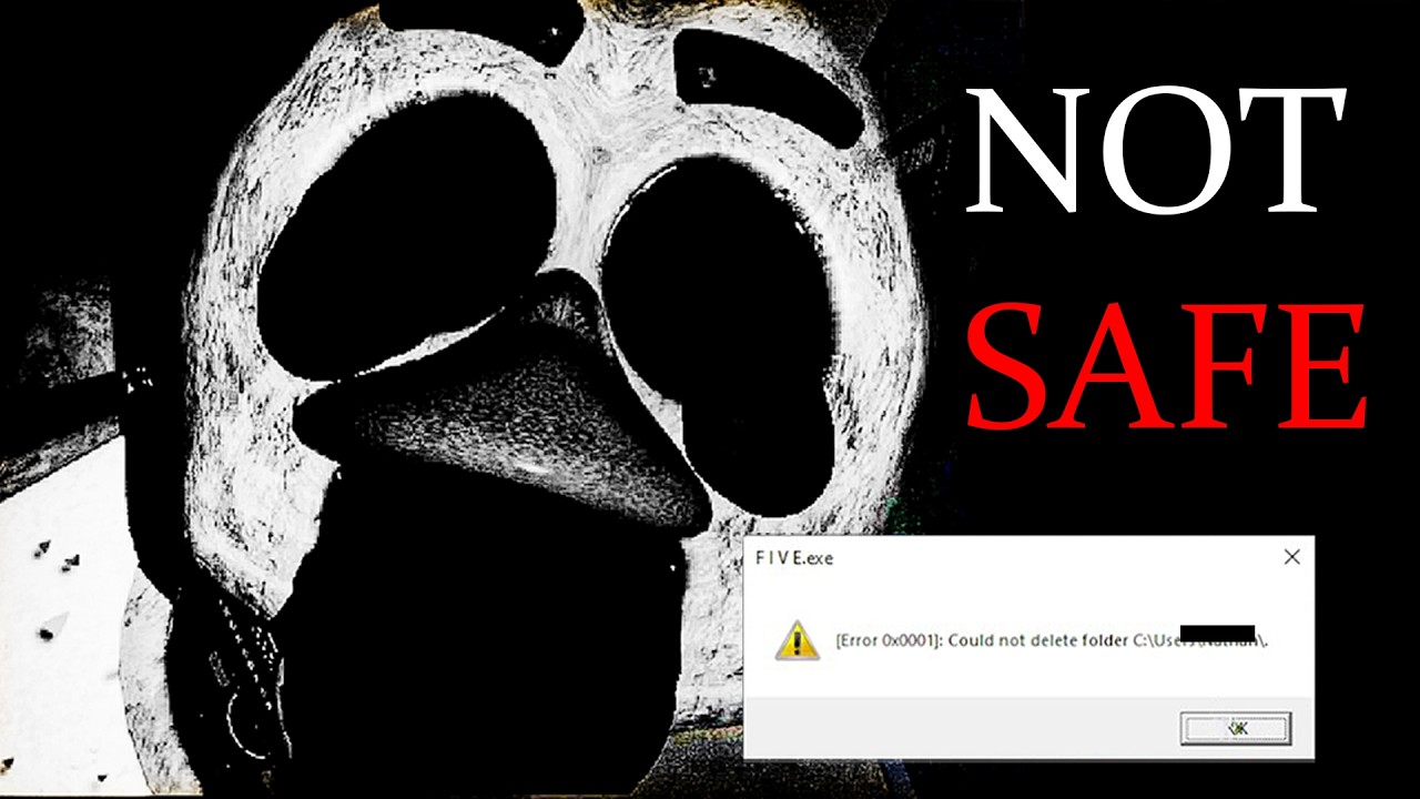 This FNAF Game ACCESSED MY PERSONAL FILES...