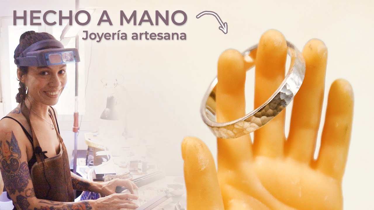 Fabricamos un 💍ANILLO DE COMPROMISO💍 desde CERO. Joyería artesana con Andrea Afa