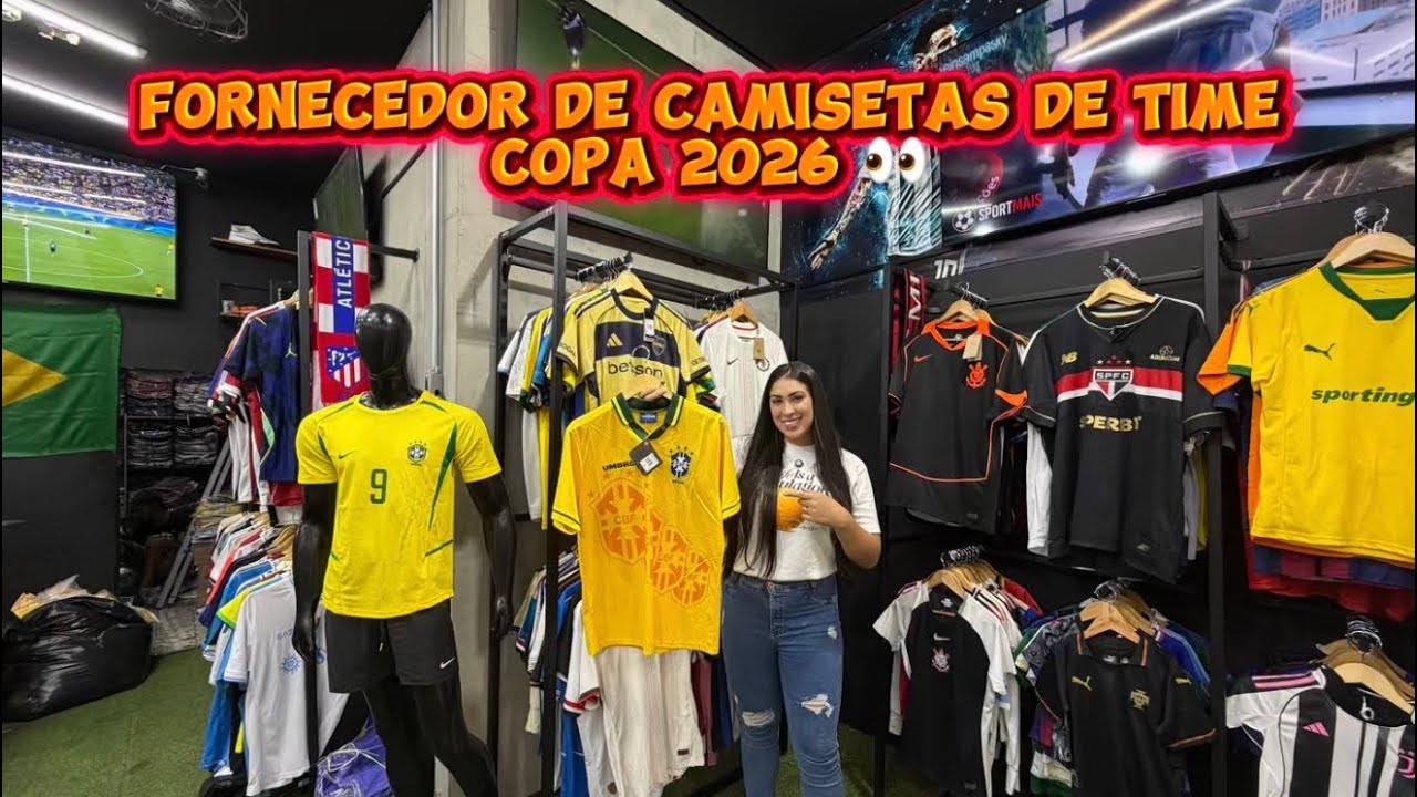 ⚠️🔥 FORNEDOR DE CAMISETAS DE TIME / A MELHOR LOJA
