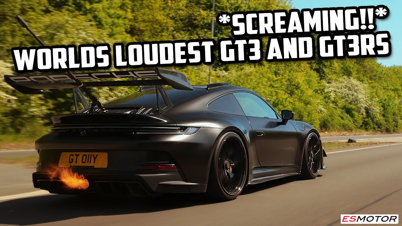 *WARNING* TUNING THE LOUDEST GT3 AND GT3RS IN THE WORLD!! PURE SOUND! #porsche #esmotoruk #911turbos