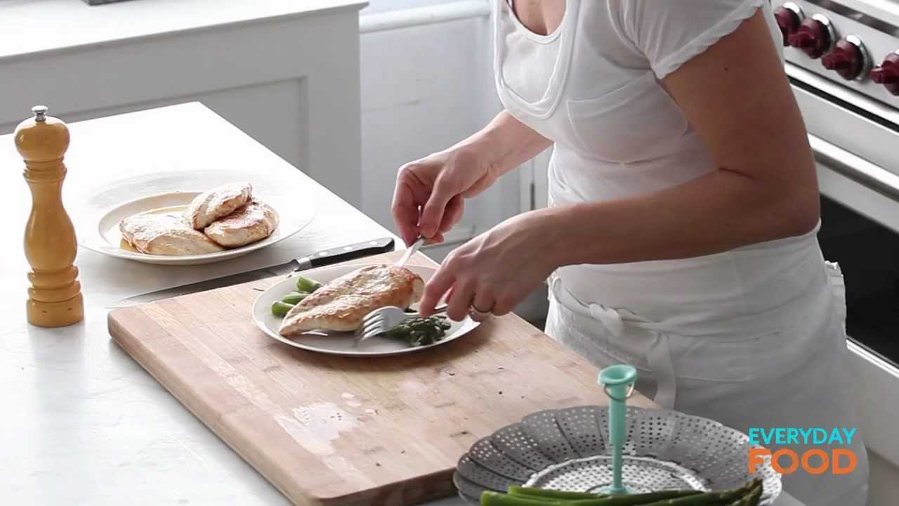 Sauteed Chicken in Mustard-Cream Sauce | Everyday Food with Sarah Carey