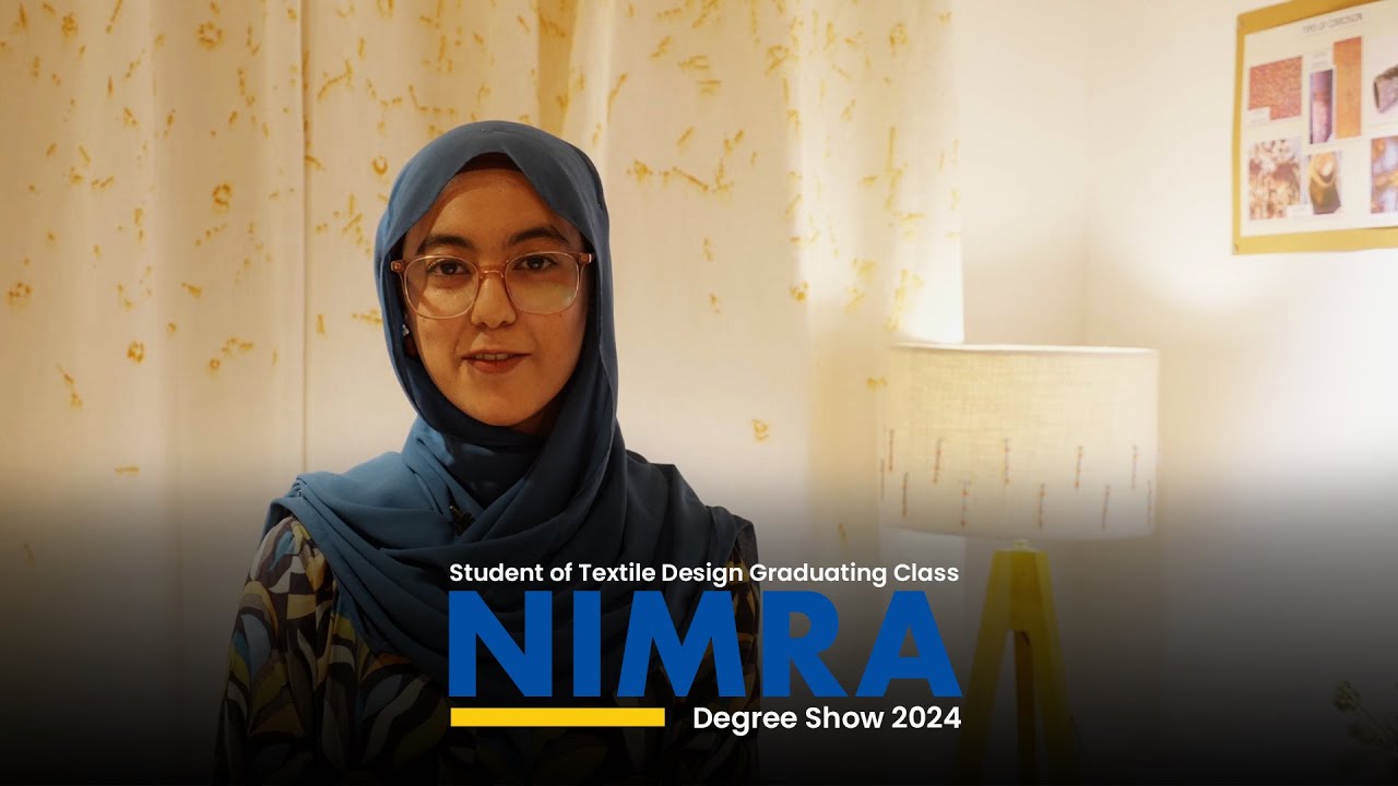 Nimra | Textile Design Technology Thesis 2024 | Revealing the Beauty of Rust Impressions